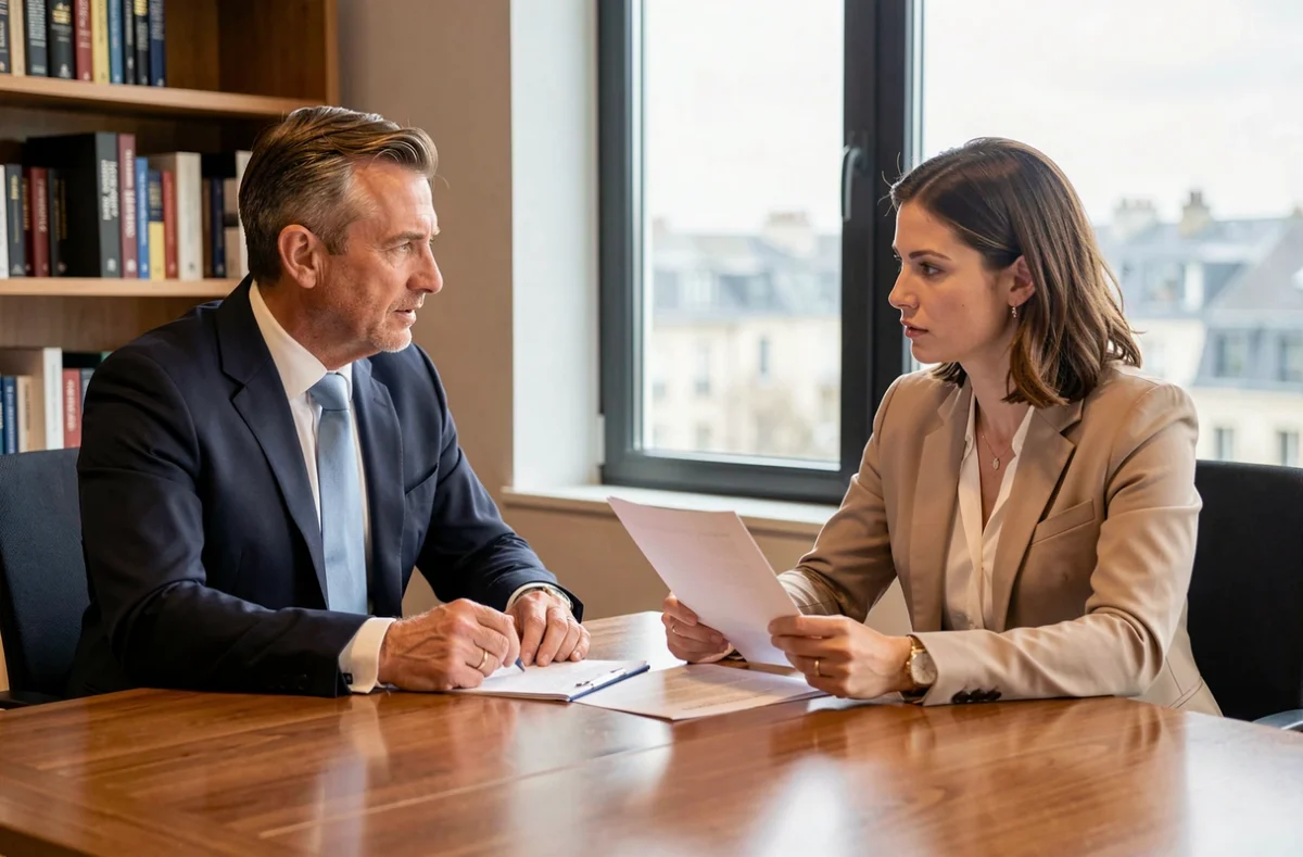 Consultant Aquila RH en entretien avec un cadre qualifié dans le 93