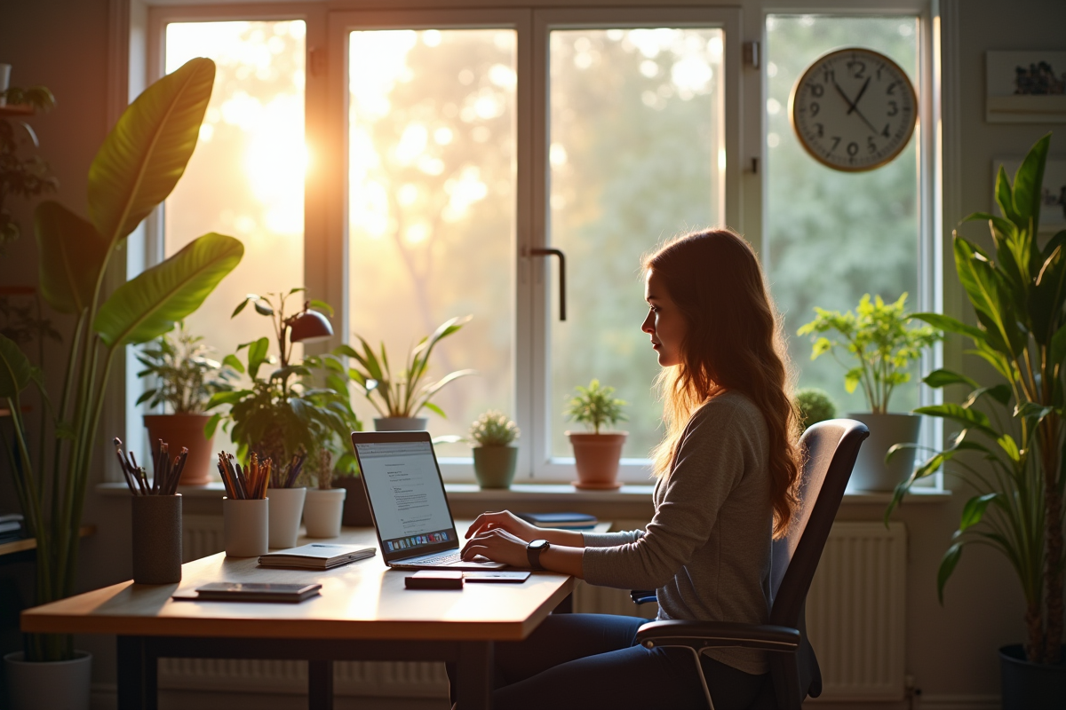 Travailler à domicile : stratégies efficaces et astuces pour réussir