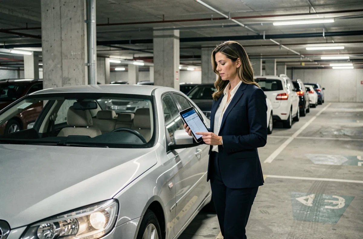 Directrice administrative évaluant la politique automobile de son entreprise face à la nouvelle fiscalité des véhicules de société en 2026